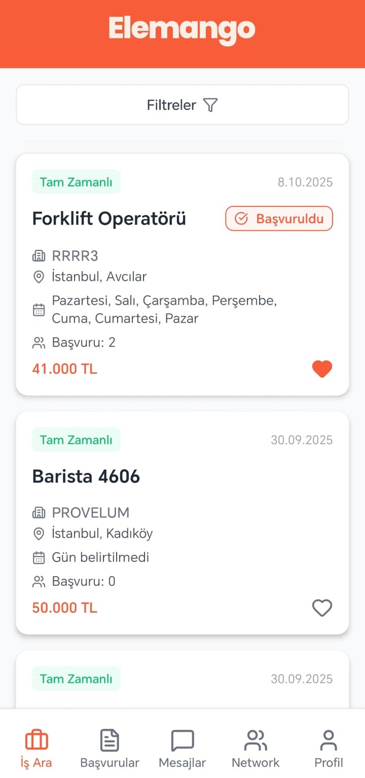 Elemango İş İlanları